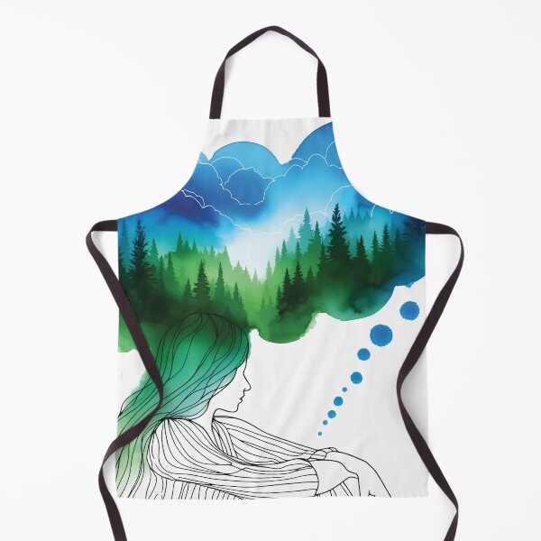 Item preview, Girl Dreaming of a Forest designed and sold by Quillshadow.