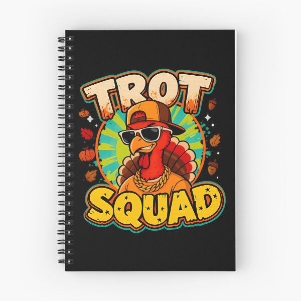 Item preview, Cute Fall Trot Happy Thanksgiving Gobble 80s Squad designed and sold by CalvinVanAuken.