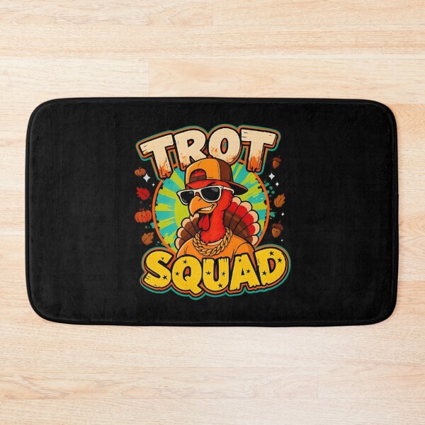 Item preview, Cute Fall Trot Happy Thanksgiving Gobble 80s Squad designed and sold by CalvinVanAuken.