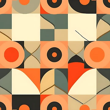 Artwork thumbnail, Mid Century Modern Pattern by GraphicsClub