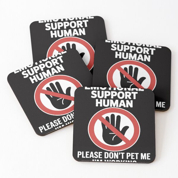 Item preview, Emotional Support-Human Halloween Do Not Pet Me designed and sold by BotboutiquePre.