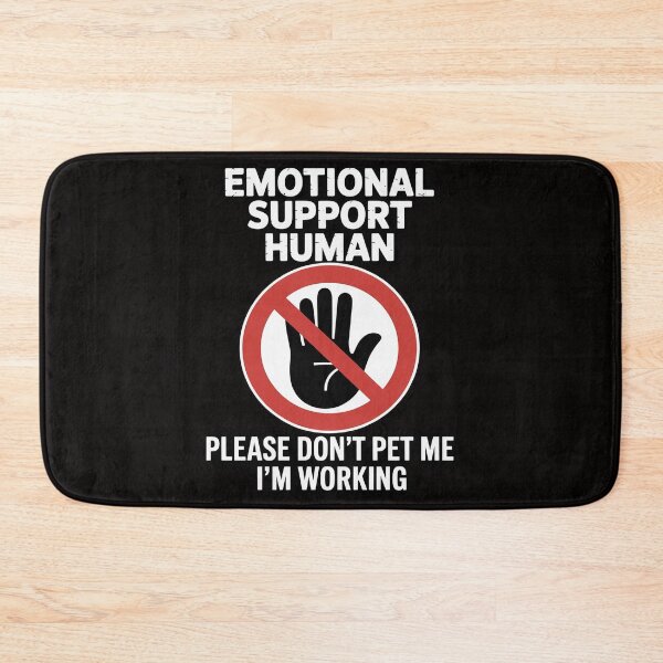 Item preview, Emotional Support-Human Halloween Do Not Pet Me designed and sold by BotboutiquePre.