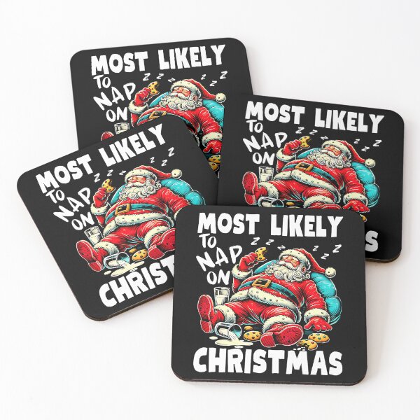Item preview, A Santa To Funny Most Likely Classic Christmas Take Nap designed and sold by ChrisMccarro.