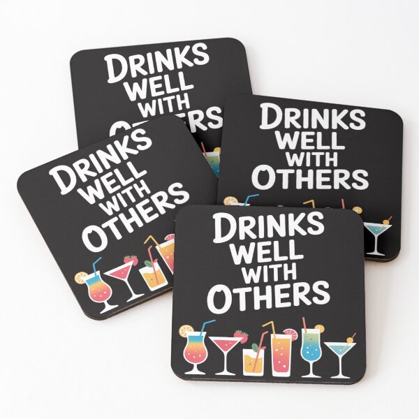 Item preview, Drinks Well With Others Cocktails designed and sold by BotboutiquePre.