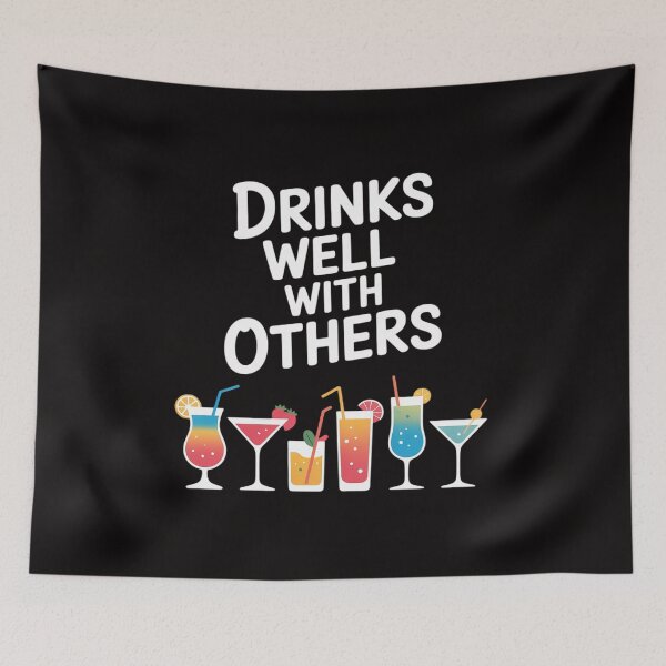 Item preview, Drinks Well With Others Cocktails designed and sold by BotboutiquePre.