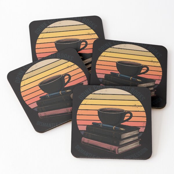 Item preview, Drink Coffee Read Books Dismantle Systems Of Oppression designed and sold by BotboutiquePre.