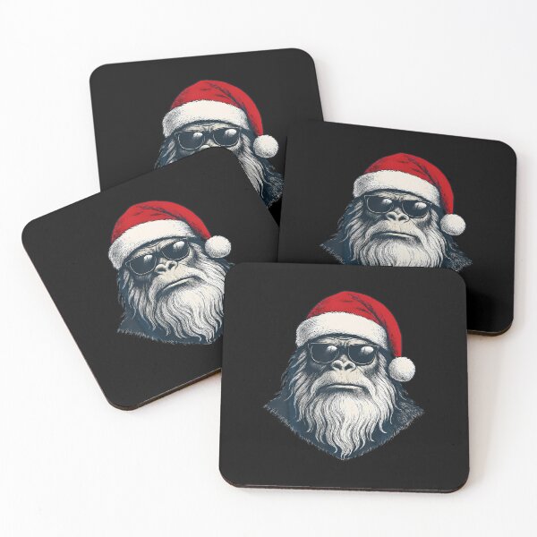 Item preview, Bigfoot Face Sunglasses Santa Christmas Funny Xmas Sasquatch designed and sold by LynneMarisa.