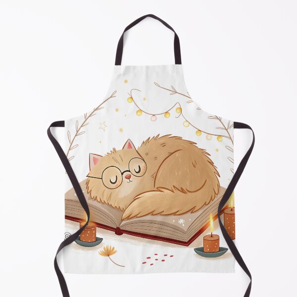 Item preview, Bookworm Cozy Cat designed and sold by Neural-canvas.