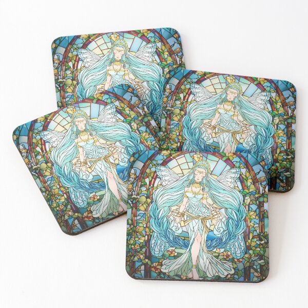 Item preview, Harvest Goddess Stained Glass designed and sold by Mealbug.