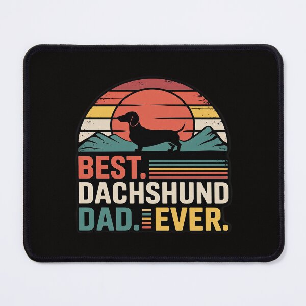 Item preview, Dachshund Long Haired Best Dad Ever Gift Dog Men Women Kids designed and sold by BotboutiquePre.