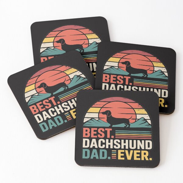 Item preview, Dachshund Long Haired Best Dad Ever Gift Dog Men Women Kids designed and sold by BotboutiquePre.