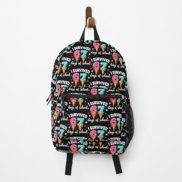 Item preview, Teacher Student 67 I Survived Days School Funny Meme of Classic 67 designed and sold by SteveSaccoro.