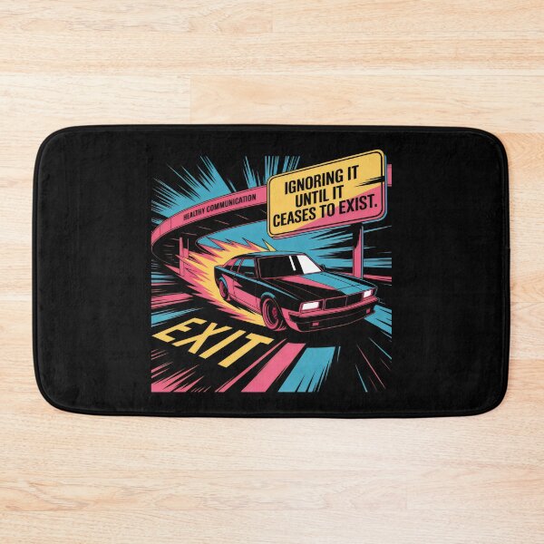 Item preview, Ignoring It Until It Ceases to Exist Comic Highway Exit Communication Design designed and sold by SplashTastic.