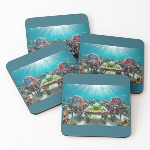 Item preview, Octopus Tea Under the Sea designed and sold by Tridentulus.