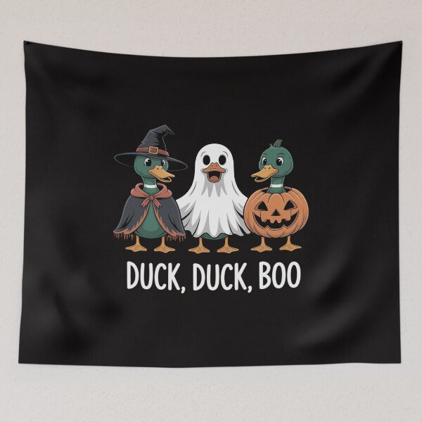 Item preview, Cute Duck Duck Boo Spooky Goose Halloween Fall Pumpkin designed and sold by BotboutiquePre.