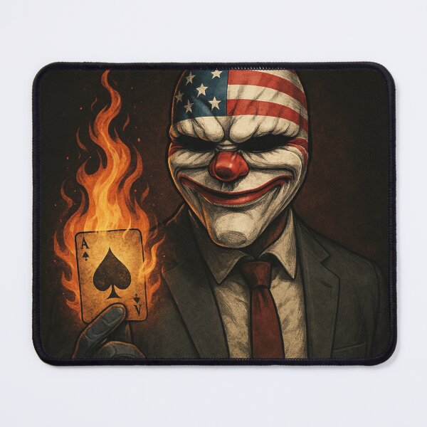 Item preview, Payday 2 Dallas Burning Ace designed and sold by Dreikoh.