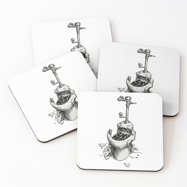 Item preview, Toilet After Water Dynamite designed and sold by Naux | Design & Illustration.
