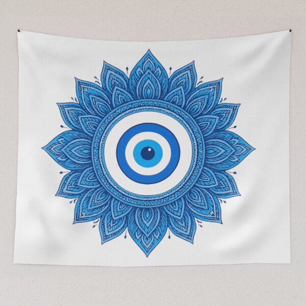 Item preview, Evil Eye and Mandala designed and sold by VedNarts.