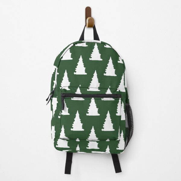 Item preview, Green and white Christmas tree silhouette pattern designed and sold by by-jwp.
