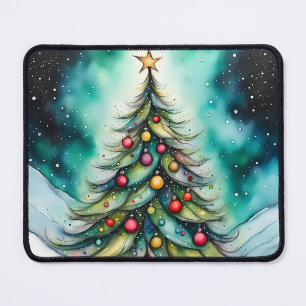 Item preview, Impressionist Christmas Tree designed and sold by Glimmersmith.