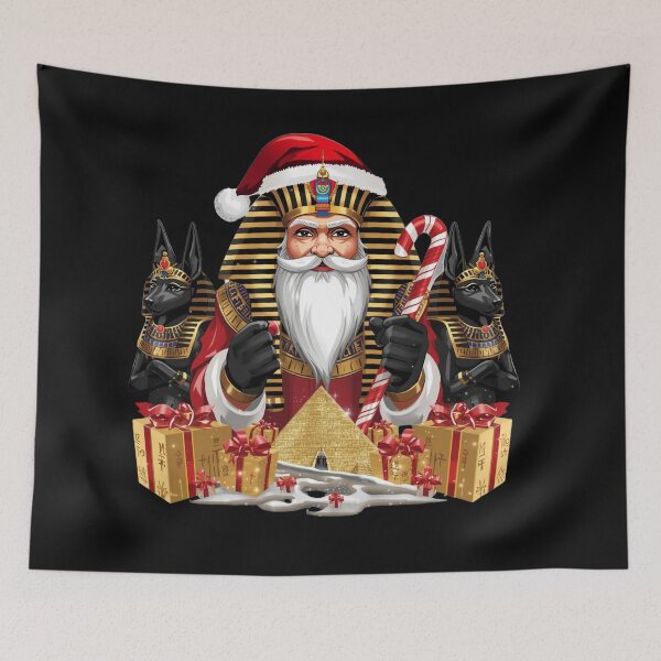 Item preview, Pharaoh Santa Christmas designed and sold by WearTheArtx.