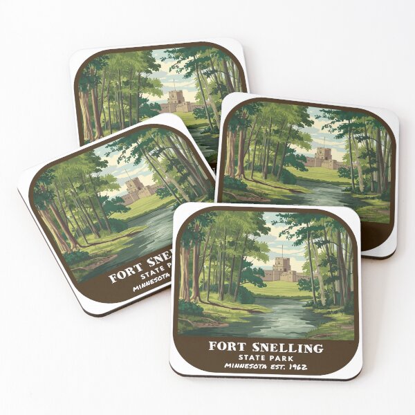 Item preview, Vintage Fort Snelling State Park (Minnesota State Park) designed and sold by RabbitK.