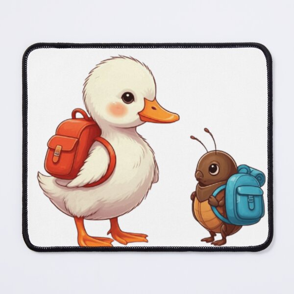 Item preview, Cute Duck & Bug Backpack Buddies designed and sold by Kawaimagic.