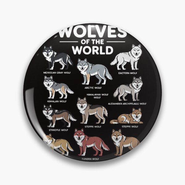 Item preview, Chibi Wolf Wolves Animals of the World Wolf Lover designed and sold by silladive.