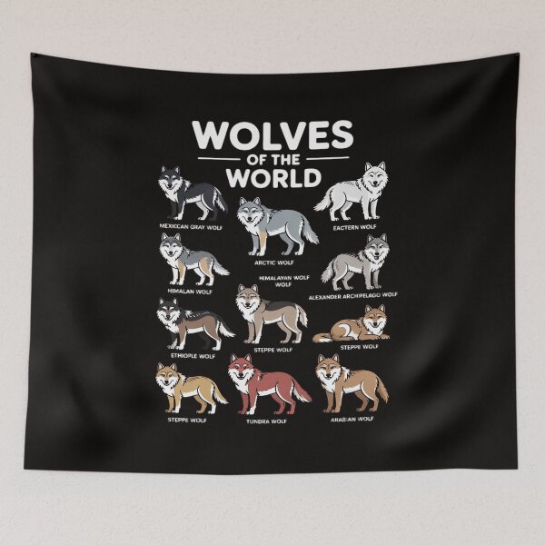 Item preview, Chibi Wolf Wolves Animals of the World Wolf Lover designed and sold by silladive.
