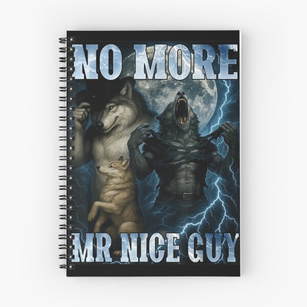 Item preview, No More Mister Nice Guy Werewolf Transformation Full Moon Lightning designed and sold by LizzyKeiko.