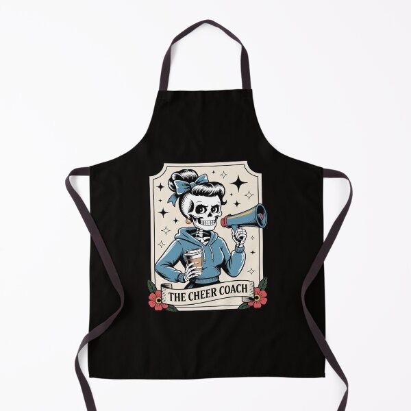 Item preview, Cheer Coach Tarot Card Skeleton Cheerleading Coach Halloween designed and sold by silladive.
