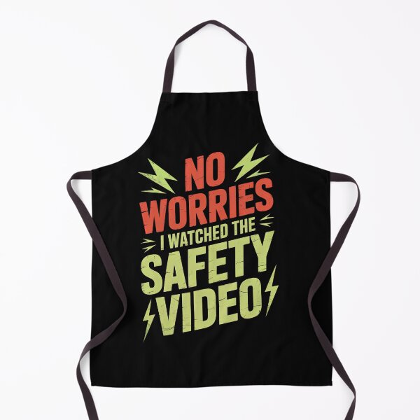 Item preview, Funny I Watched the Safety Video Sarcastic Work designed and sold by SpookshowDesign.