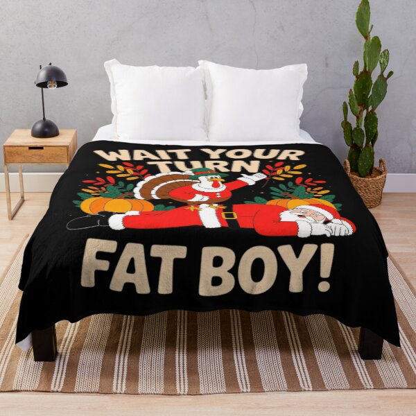 Item preview, Wait Turn Classic Fatboy Funny Meme Thanksgiving Your Turkey designed and sold by Rocklaretbean.