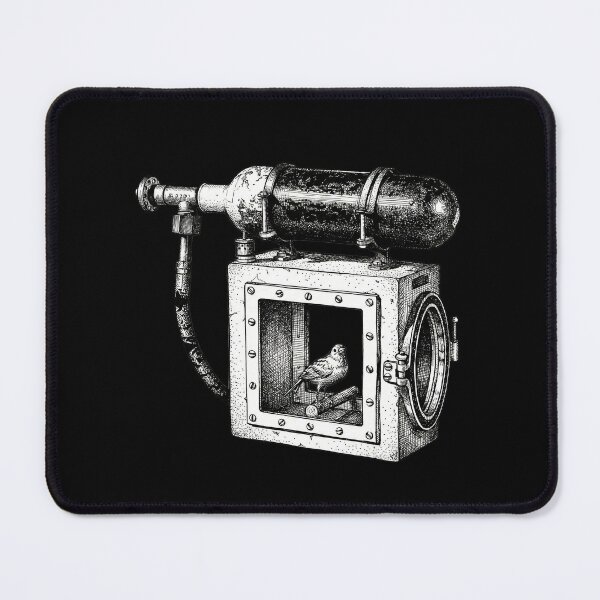 Item preview, Coalmine Canary Oxygen Chamber designed and sold by Naux | Design & Illustration.