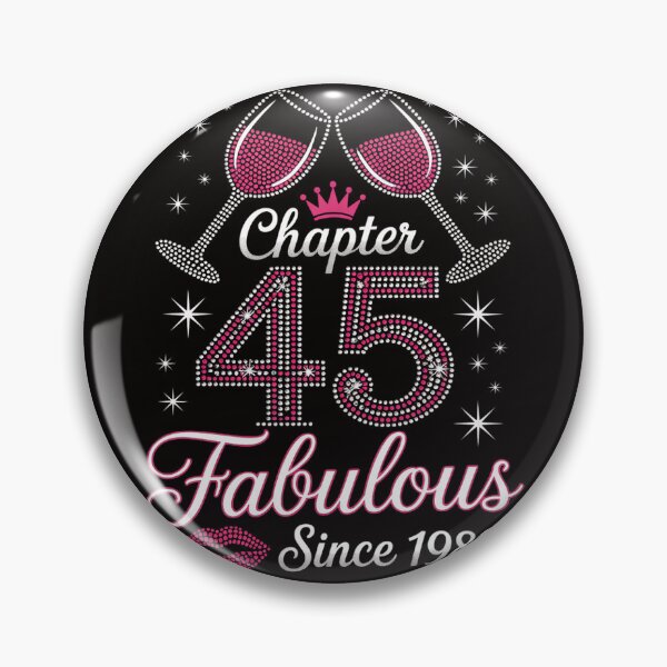 Item preview, Chapter 45 Fabulous Since 1980 45Th Birthday Gift For Women designed and sold by silladive.