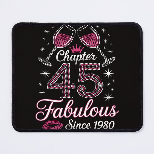 Item preview, Chapter 45 Fabulous Since 1980 45Th Birthday Gift For Women designed and sold by silladive.