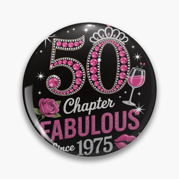 Item preview, Chapter 50 Fabulous Since 1975 50th Birthday Queen Diamond designed and sold by silladive.