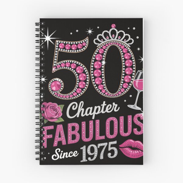 Item preview, Chapter 50 Fabulous Since 1975 50th Birthday Queen Diamond designed and sold by silladive.