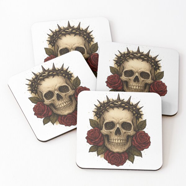 Artikelvorschau, Thorn Crown Skull – Dark Sacred Aesthetic entworfen und verkauft von SarahsSZN.