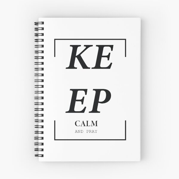Item preview, keep calm and pray designed and sold by PixelWaveBD.