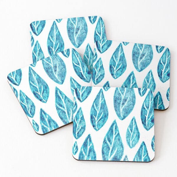 Item preview, Aqua Leaves designed and sold by Minxylynx4.