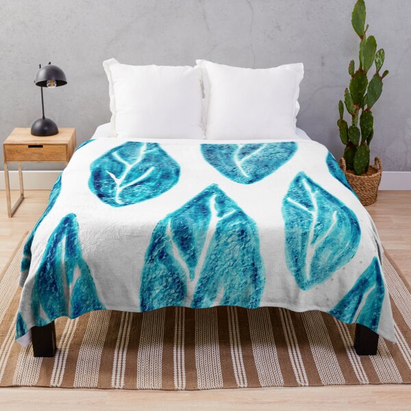 Item preview, Aqua Leaves designed and sold by Minxylynx4.