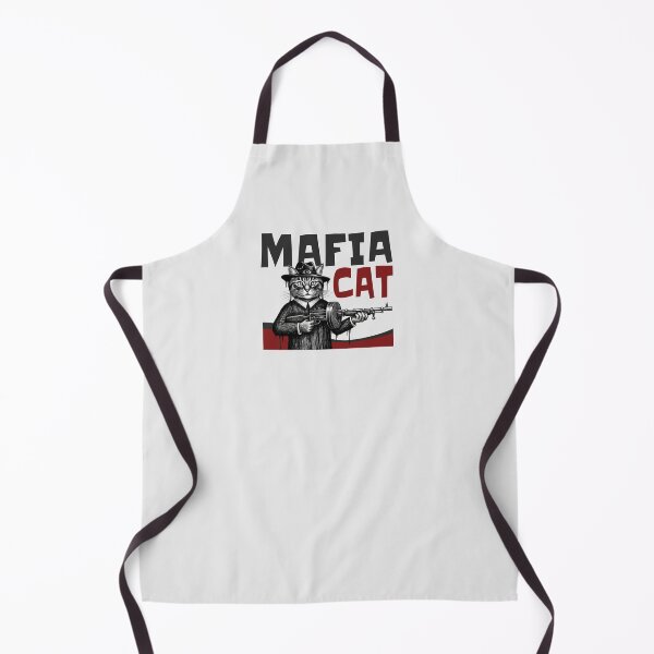 Item preview, Mafia Cat Gangster Tommy Gun Funny designed and sold by KiwiRider.