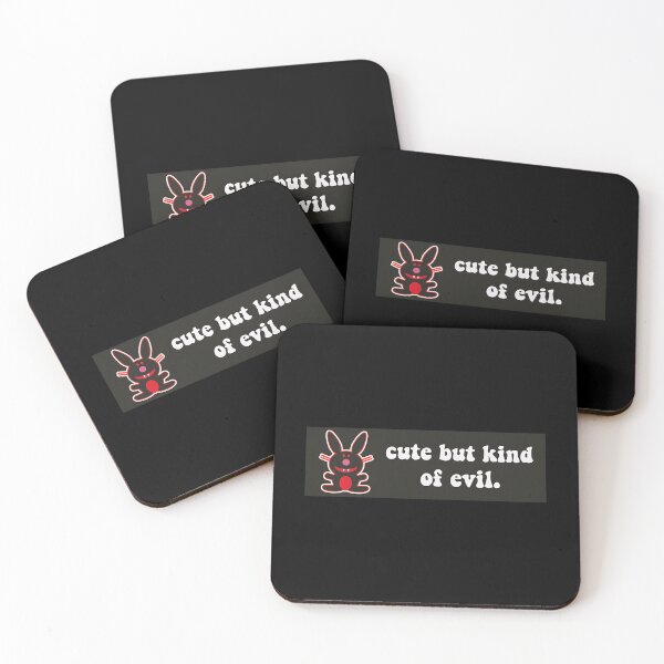 Item preview, Cute But Kind Of Evil It’s Happy Bunny Funny Bumper designed and sold by xxzunqljhx78.