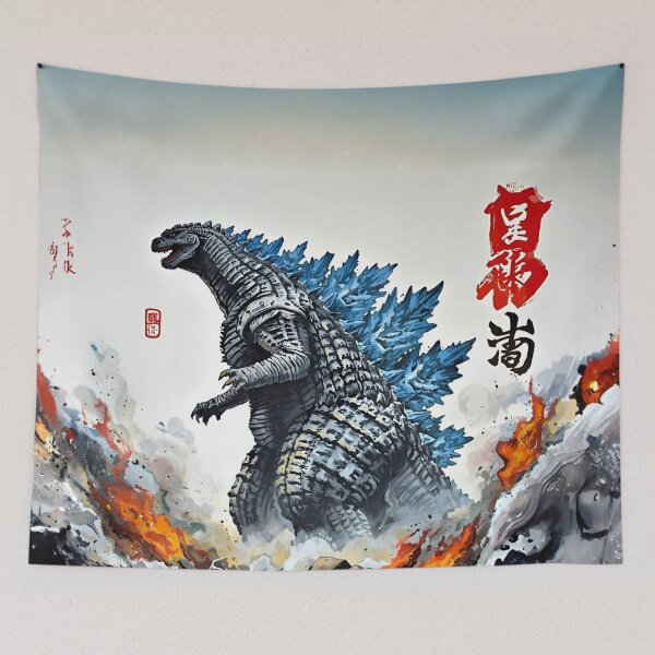 Aperçu de l'œuvre Godzilla créée et vendue par Nice En.