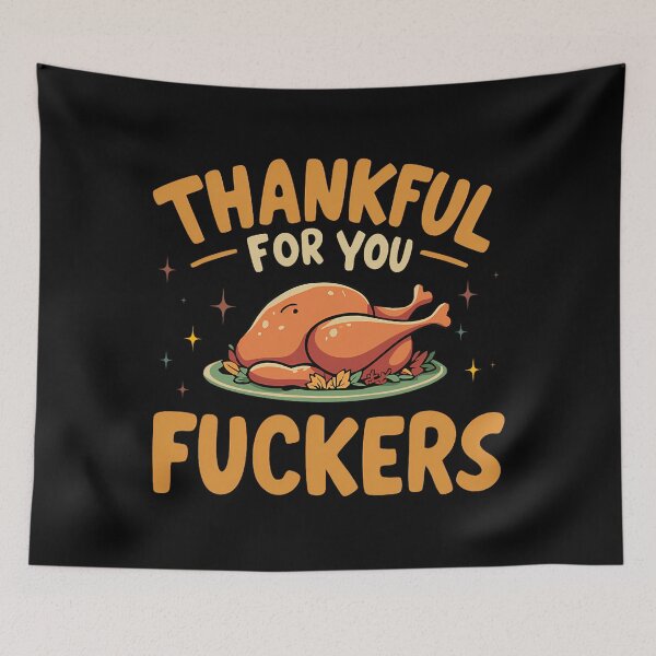 Item preview, Fall You for Fuckers 90s Thanksgiving Thankful Funny Humor designed and sold by JasonesNance.