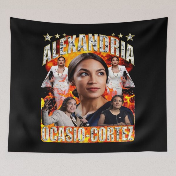 Item preview, Alexandria Ocasio-Cortez designed and sold by DirkFreitag.