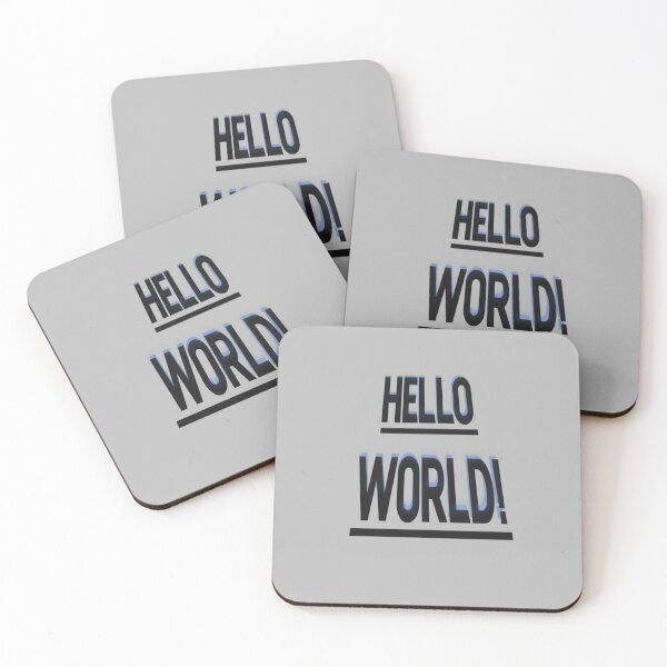 Item preview, Hello World Shirt  designed and sold by OPTIMUM  ARTWORKS.