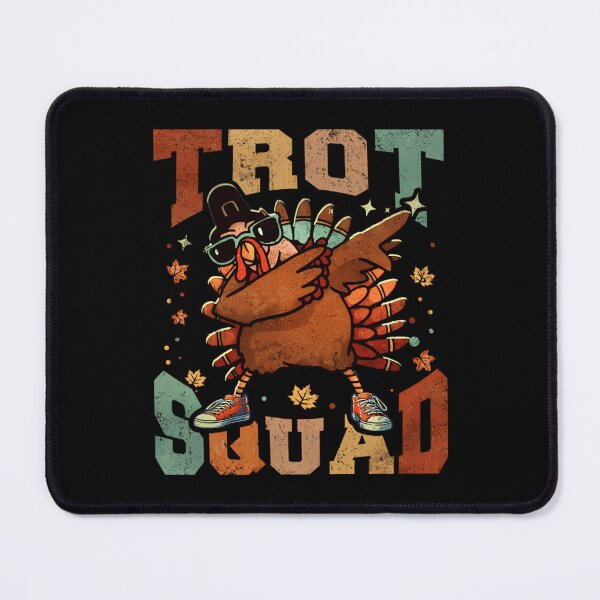 Item preview, Trot Thanksgiving Squad Gobble Cute 80s Happy Fall designed and sold by CalvinVanAuken.