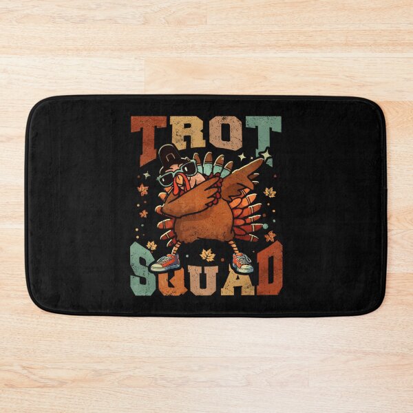 Item preview, Trot Thanksgiving Squad Gobble Cute 80s Happy Fall designed and sold by CalvinVanAuken.